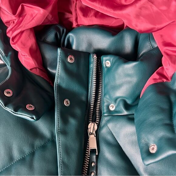 REBECCA MINKOFF Long Hooded Puffer Coat Size XS. - Picture 11 of 13